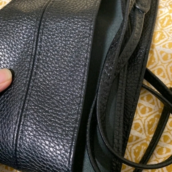 Plus Size Black vegan leather tie waist Obi belt - Picture 7 of 12